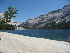 Tenaya Lake, Tioga Pass, Yosemite, Kalifornien
