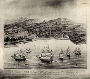 San Francisco, 1846, Kalifornien, USA