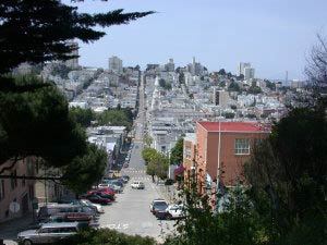 Filbert Street, Telegraph Hill, San Francisco, Kalifornien