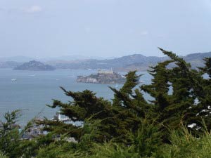 Alcatraz, Telegraph Hill, San Francisco, Kalifornien