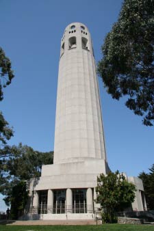 Coit Tower, Telegraph Hill, San Francisco, Kalifornien