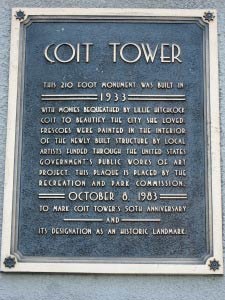 Coit Tower, Telegraph Hill, San Francisco, Kalifornien