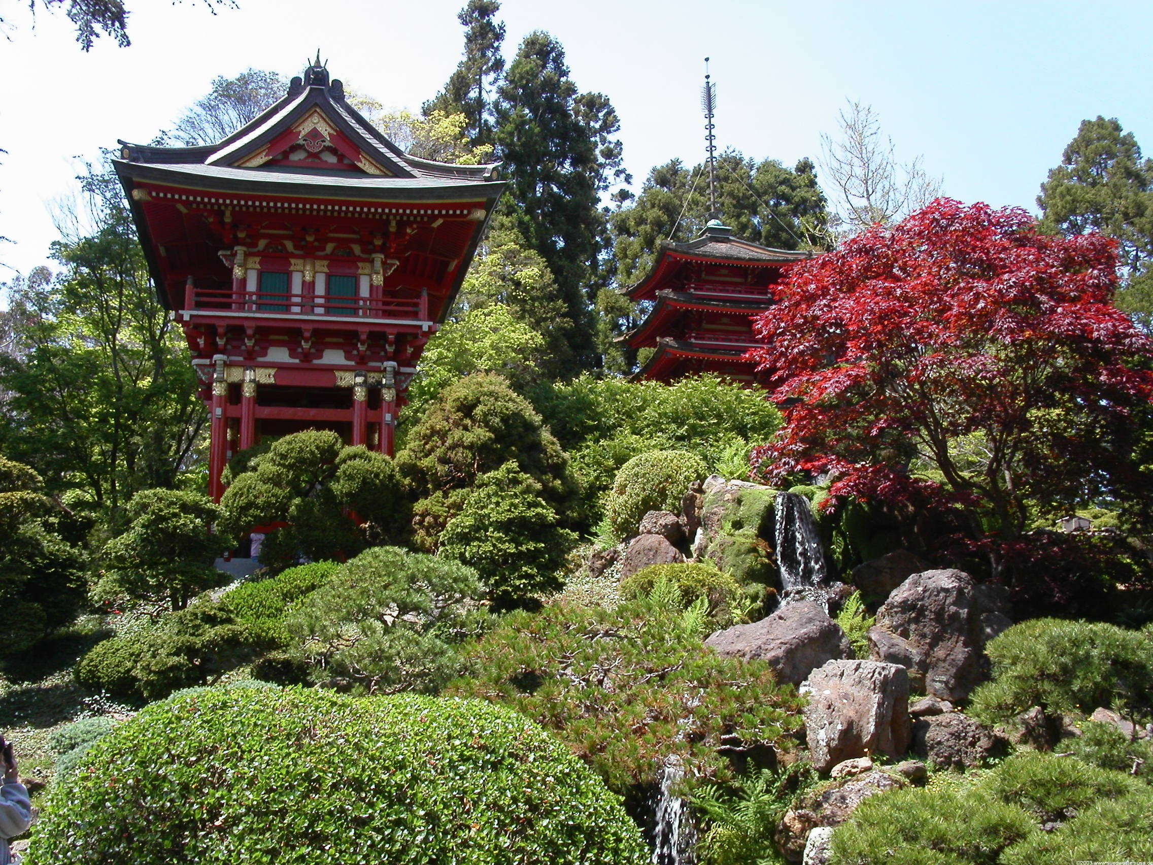 Japanese Tea Garden Japanischer Garten Im Golden Gate Park