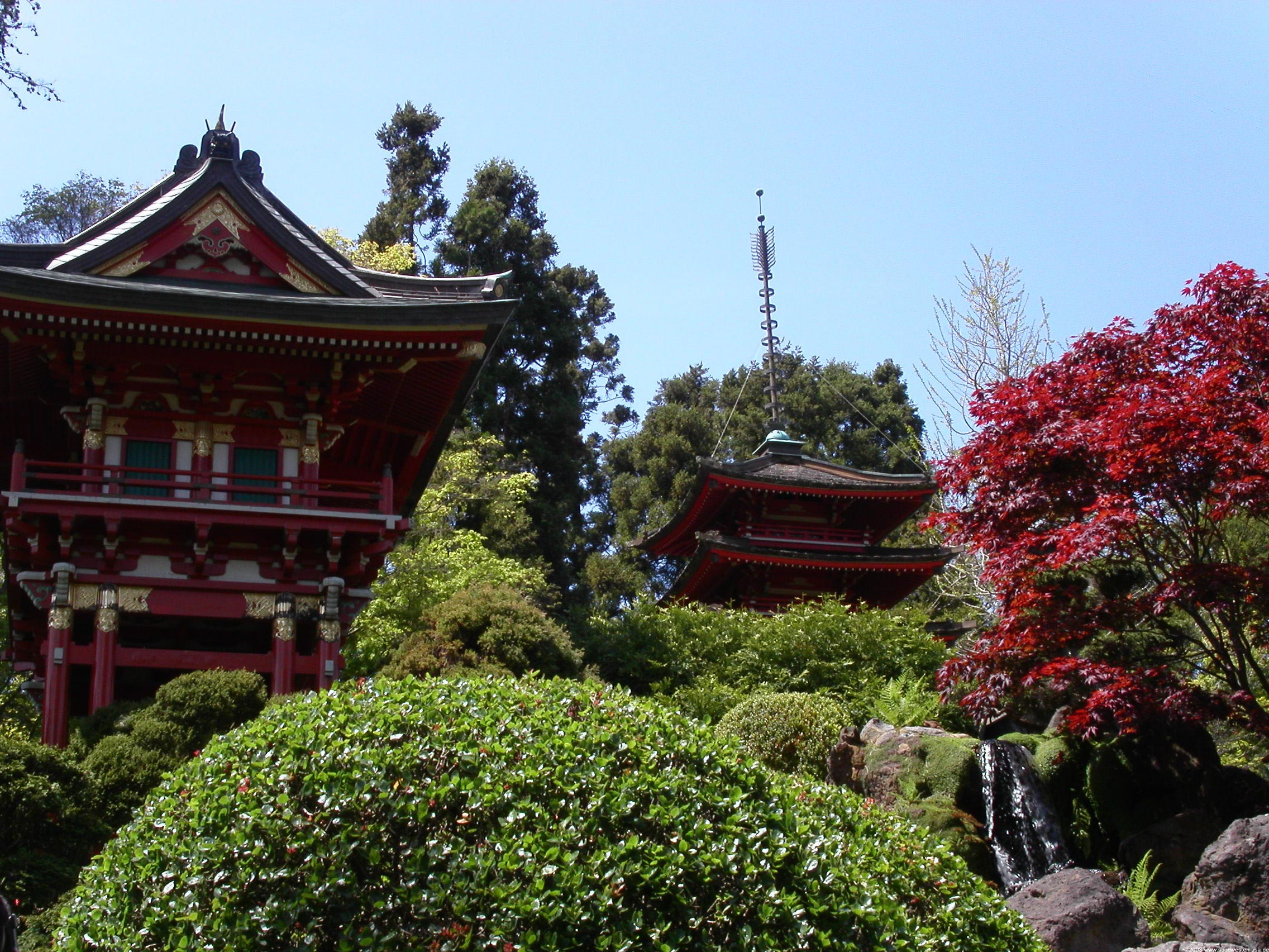Japanese Tea Garden Japanischer Garten Im Golden Gate Park