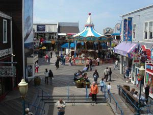 Pier 39, Fishermans Wharf, San Francisco, Kalifornien