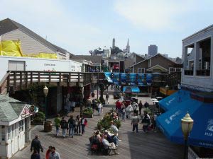 Pier 39, Fishermans Wharf, San Francisco, Kalifornien