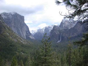 El Capitan, Half Dome, Tunnel View, Yosemite, Kalifornien