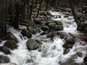 Bridalveil Creek, Yosemite, Kalifornien