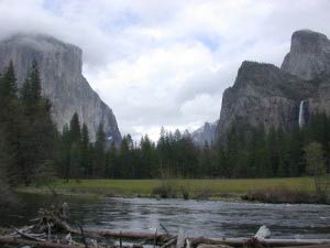 Valley View, Yosemite, Kalifornien