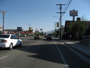 Bishop, Highway 395, Kalifornien