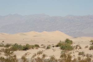 Star Dune, Mesquite Flats Sand Dunes, Death Valley, Kalifornien