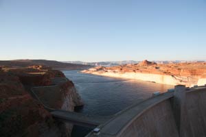 Lake Powell, Glen Canycon Dam, Glen Canyon, Arizona