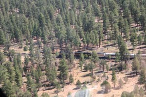 Grand Canyon Railway, Maverick Helikopterrundflug, Grand Canyon, Arizona