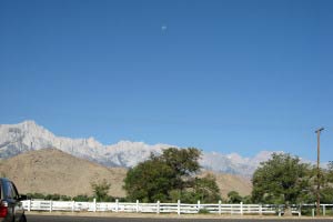 Alabama Hills, Comfort Inn, Lone Pine, Highway 395, Kalifornien