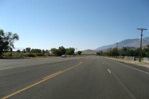 Lone Pine, Highway 395, Highway 136, Kalifornien