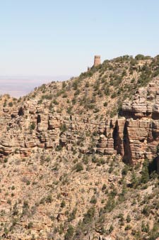 Desert Watchtower, Navajo Point, Grand Canyon, Arizona
