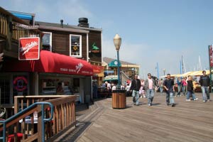 Pier 39, Fishermans Wharf, San Francisco, Kalifornien