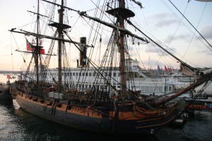 HMS Surprise, Maritime Museum, San Diego, Kalifornien