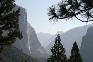 El Capitan, Half Dome, Tunnel View, Yosemite, Kalifornien