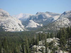 Tenaya Lake, Tioga Pass, Yosemite, Kalifornien