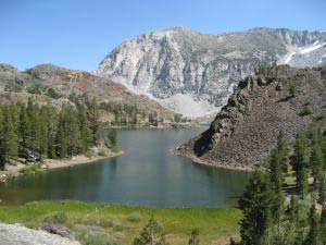 Ellery Lake, Tioga Pass, Yosemite, Kalifornien