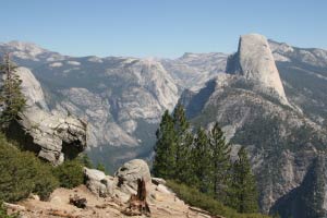 Half Dome, Washburn Point, Yosemite, Kalifornien