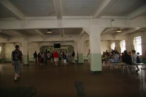 Dining Room, Cellhouse, Alcatraz, San Francisco, Kalifornien