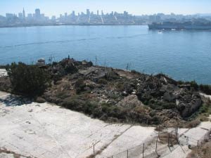 Parade Ground, Alcatraz, San Francisco, Kalifornien