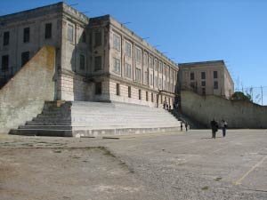 Exercise Yard, Alcatraz, San Francisco, Kalifornien