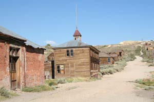 Hydro Electric Building, Schoolhouse, Bodie, Kalifornien