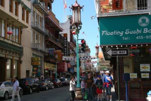 Grant Avenue, Chinatown, San Francisco, Kalifornien