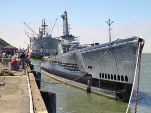 Pampanito, Fishermans Wharf, San Francisco, Kalifornien