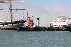 Hercules, Hyde Street Pier, Fishermans Wharf, San Francisco, Kalifornien