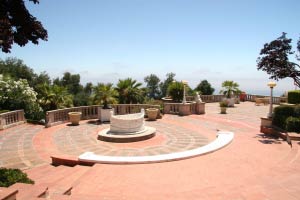 South Terrace, Esplanade, Hearst Castle, Kalifornien