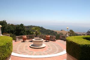 South Terrace, Esplanade, Hearst Castle, Kalifornien