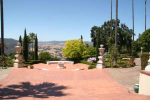 South Terrace, Esplanade, Hearst Castle, Kalifornien