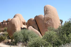 Jumbo Rocks Campground, Joshua Tree Nationalpark, Kalifornien