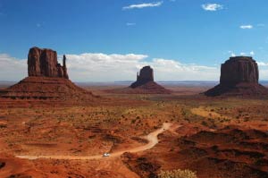 Mitten View, Monument Valley, Arizona