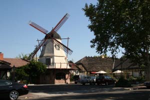 Windmhle, Mission Drive, Solvang, Kalifornien