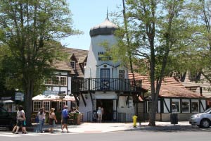 Windmhle, Hamlet Square, Solvang, Kalifornien