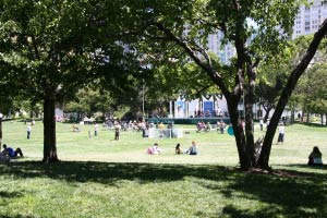 Esplanade, Yerba Buena Gardens, San Francisco, Kalifornien