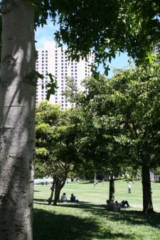 Esplanade, Yerba Buena Gardens, San Francisco, Kalifornien