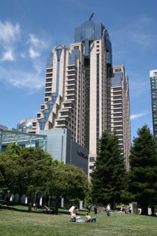 Marriott Hotel, Metreon, Yerba Buena Gardens, San Francisco, Kalifornien