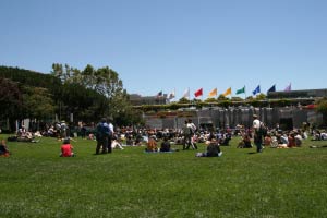 Esplanade, Martin Luther King Jr. Memorial, Yerba Buena Gardens, San Francisco, Kalifornien