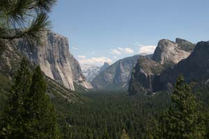 El Capitan, Half Dome, Tunnel View, Yosemite, Kalifornien