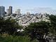 Blick von Telegraph Hill auf Lombard Street