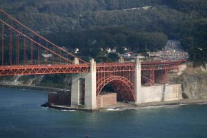 Fort Point, Golden Gate Bridge, San Francisco, Kalifornien
