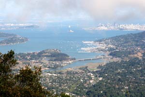 Mount Tamalpais, Bay Area, Kalifornien