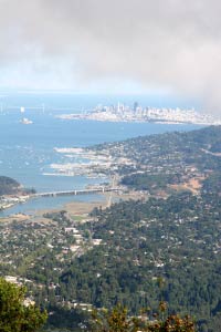 Mount Tamalpais, Bay Area, Kalifornien