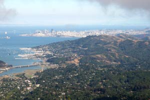 Mount Tamalpais, Bay Area, Kalifornien